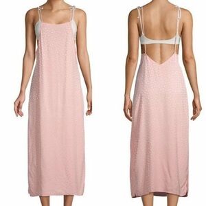 Onia Pink Melanie Midi Dress NWOT